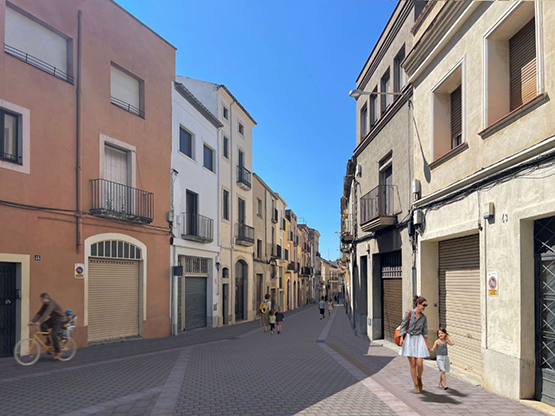 VISTA CARRER SANTA MAGDALENA HQ 1 B