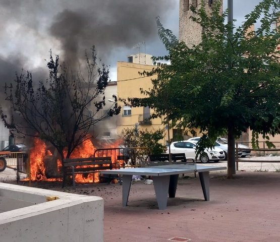 incendi cotxe